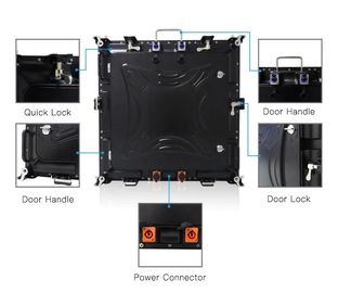 Zewnętrzny ekran LED 4 mm Pixel Pitch Szeroki kąt widzenia na pokaz / wydarzenie