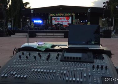 Ekran LED sceny zewnętrznej HD 1/16 Skanowanie jazdy 5000cd Jasność na zdarzenia