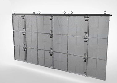 Szybka instalacja Przezroczysty wyświetlacz LED Średni pobór mocy 400 W / m2