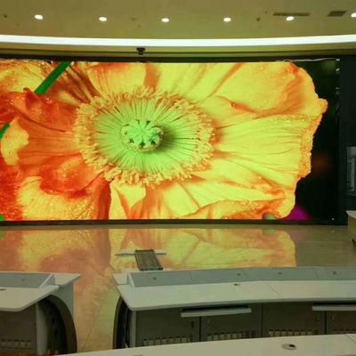 HD P3 Wewnętrzny ekran reklamowy z wideo ścianą LED Wysoka jasność 3 - 15m Odległość oglądania