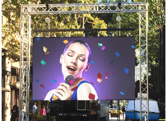 Wynajem P3.91 Reklama Wyświetlacz LED Ekran Zewnętrzny telewizor Panel ścienny wideo