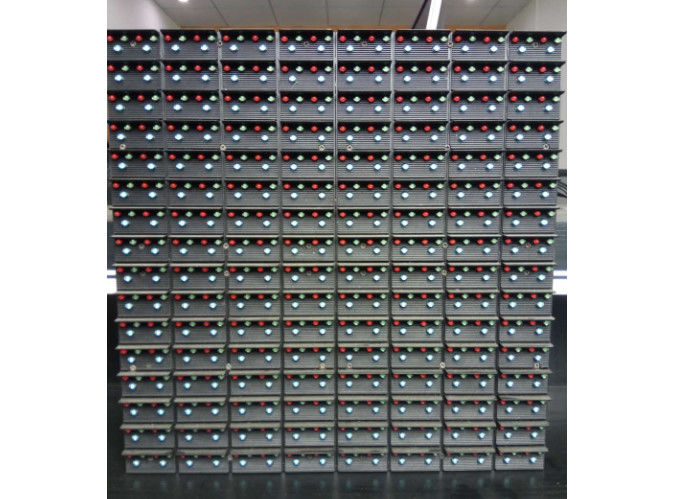 P16 DIP Kolorowy wyświetlacz LED Moduł 256 * 256 mm Rozmiar modułu Wysoka wydajność